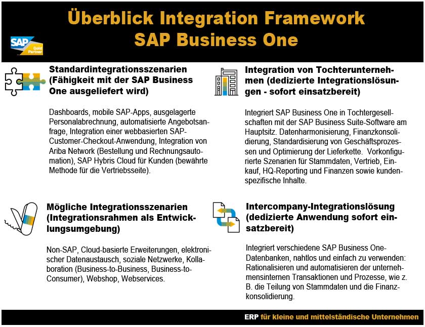 SAP integration for connecting external software