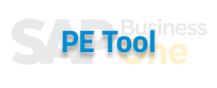 SAP B1 solution Pe tool